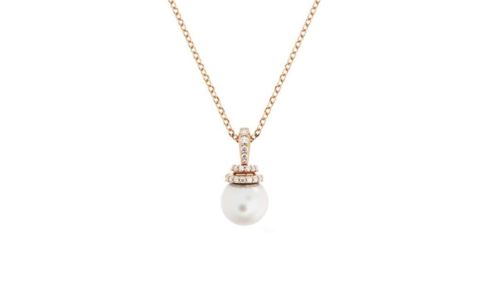 SWAROVSKI Gold-Plated Pendant With Chain