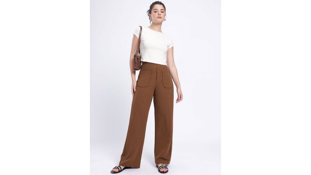 SZN Women High-Rise Trousers