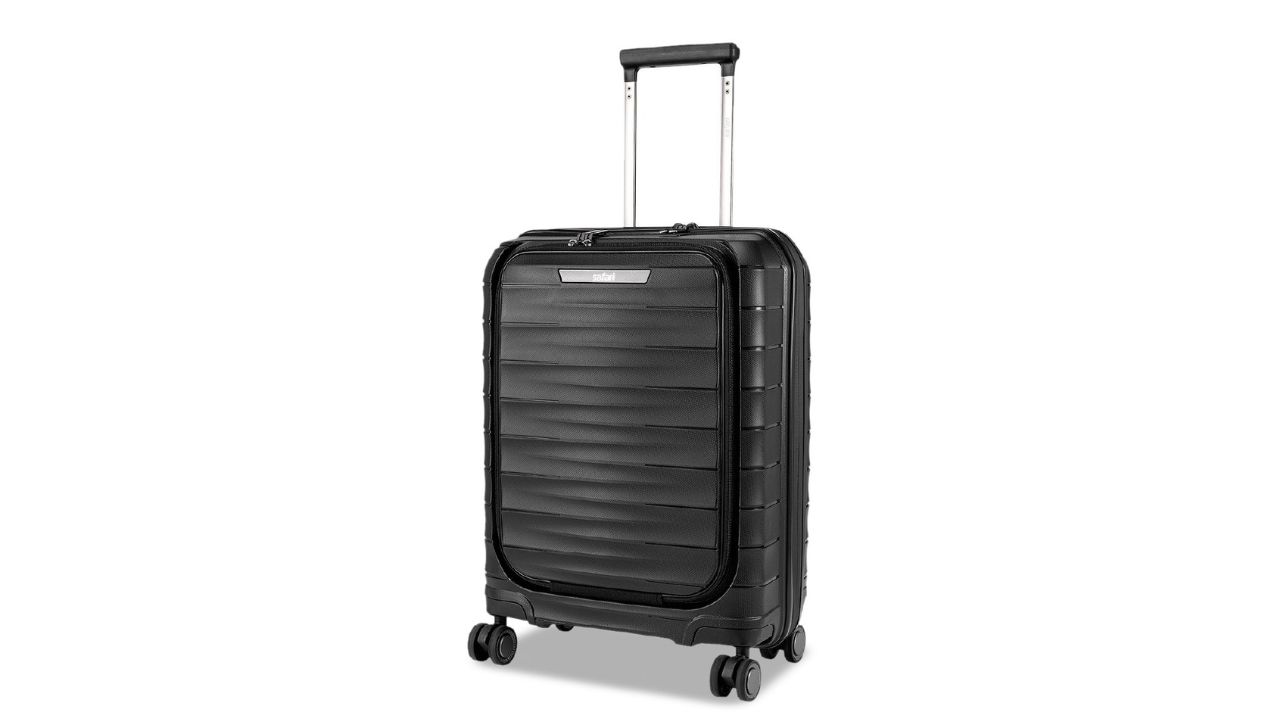 SafariSelect Aerolite Hard-Sided Cabin Front Open Trolley Bag With TSA Lock