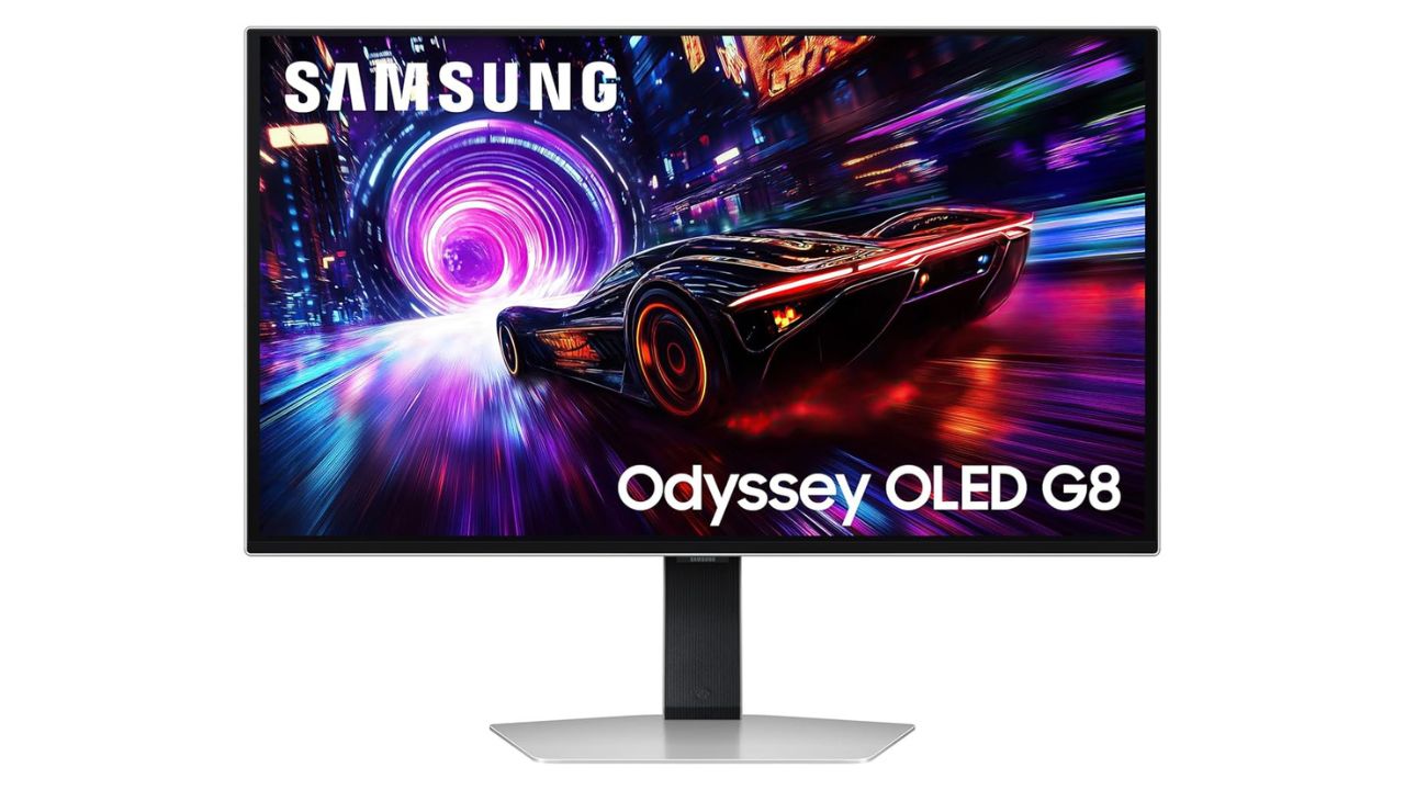 Samsung 27" Odyssey G8 QD-OLED 4K Gaming Monitor
