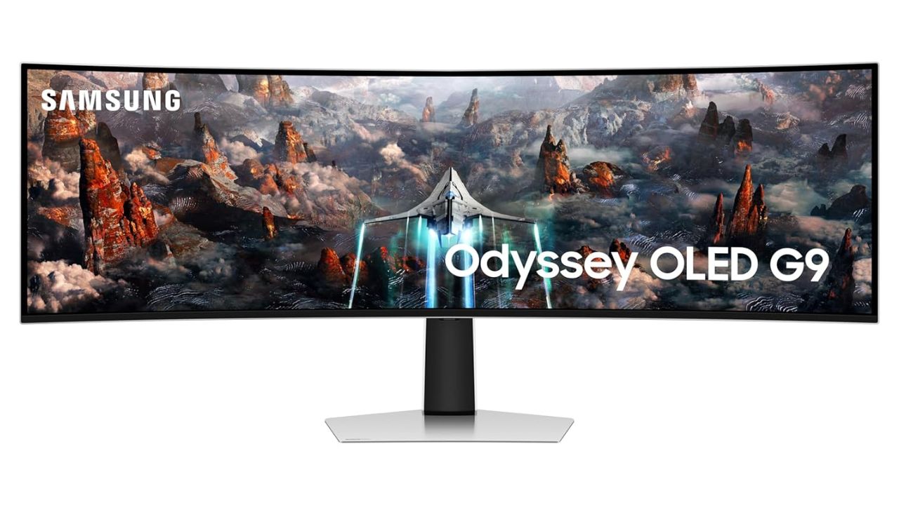 Samsung Odyssey OLED G9 49-inch Dual QHD Curved Gaming Monitor