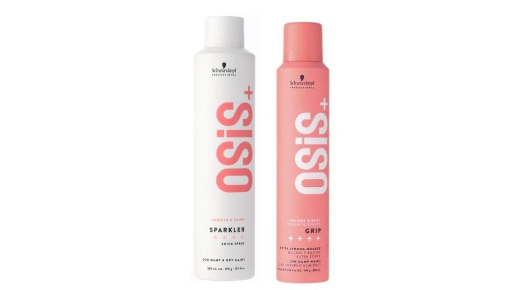 Schwarzkopf PROFESSIONAL OSiS+ Grip Hair Mousse & Sparkler Hair Styling Spray 500ml