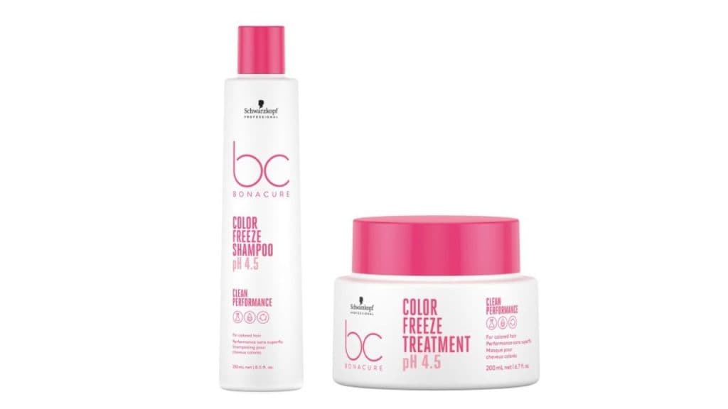 Schwarzkopf PROFESSIONAL pH 4.5 Bonacure Color Freeze Hair Care Combo For Colored Hair