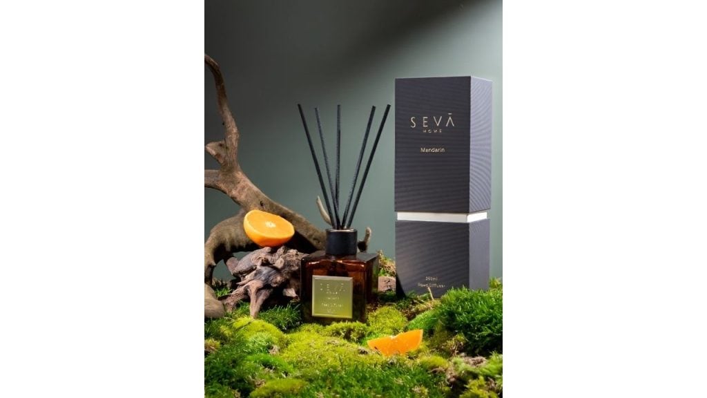 Seva Home Signature Reed Diffuser - Mandarin (250 ml)