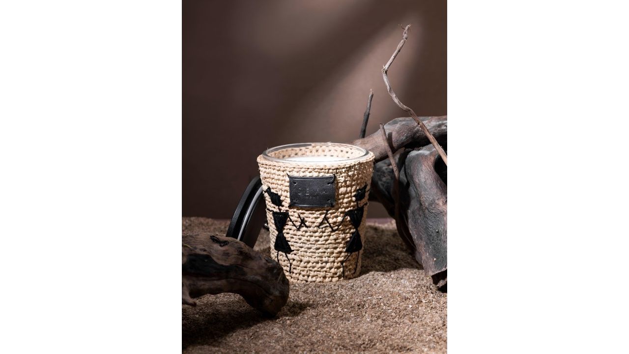 Seva Home Warli - Dil Se Brown Avante Garde Large Jar Candle