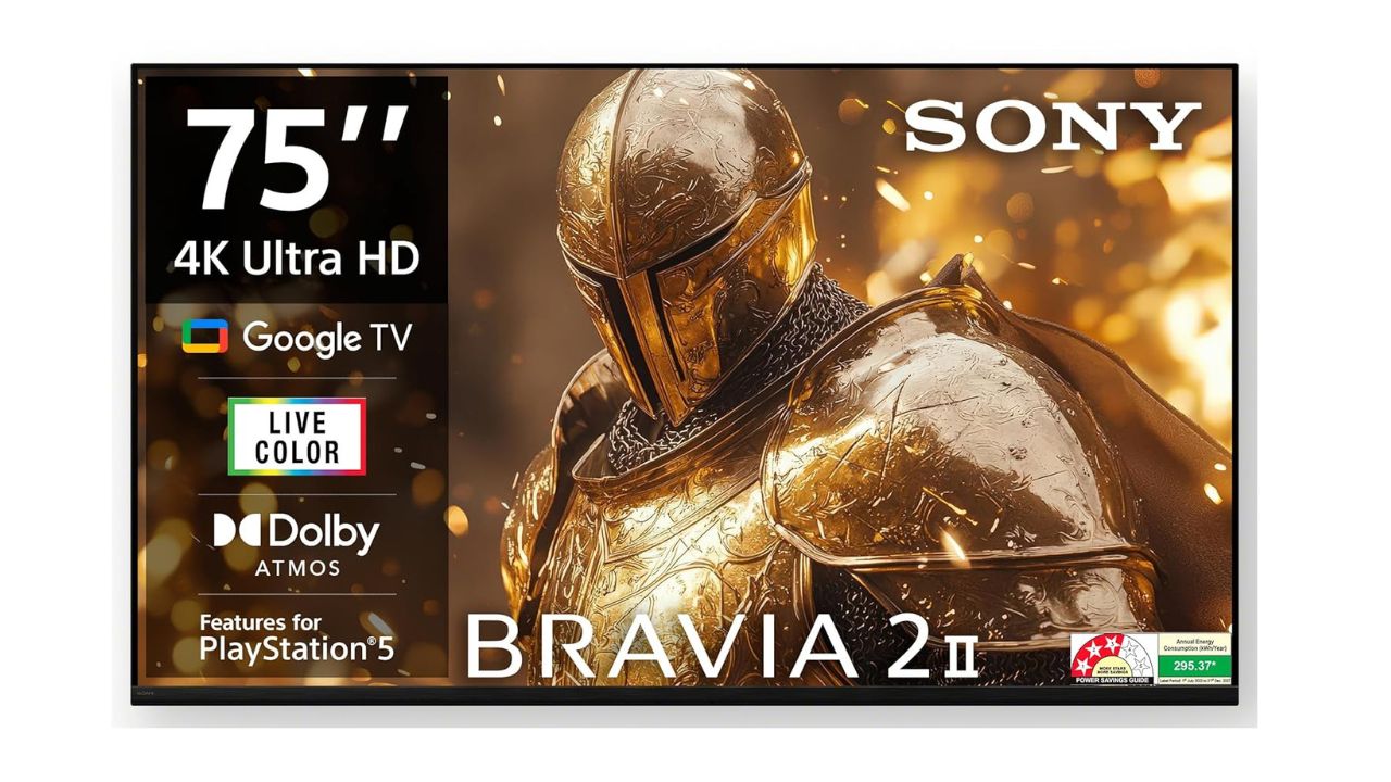 Sony BRAVIA 75-inch 4K Google TV – The Giant Among Screens
