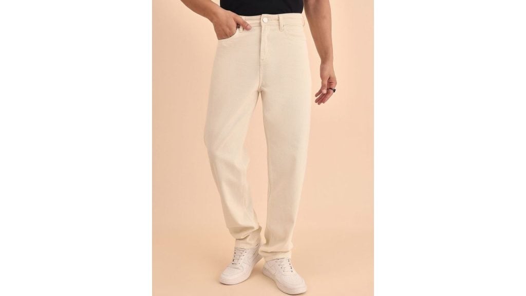 Style Quotient Men Comfort Relaxed Fit Mid-Rise Cotton Denim Jeans