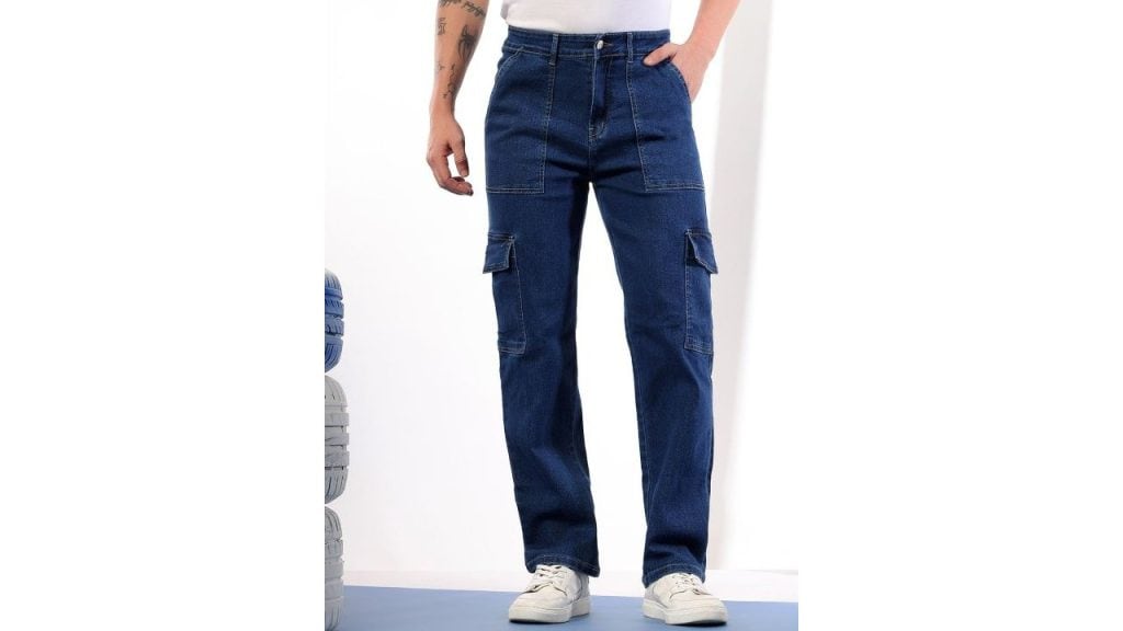 StyleCast X Kotty Men Solid Comfort Regular Fit Mid-Rise Stretchable Jeans
