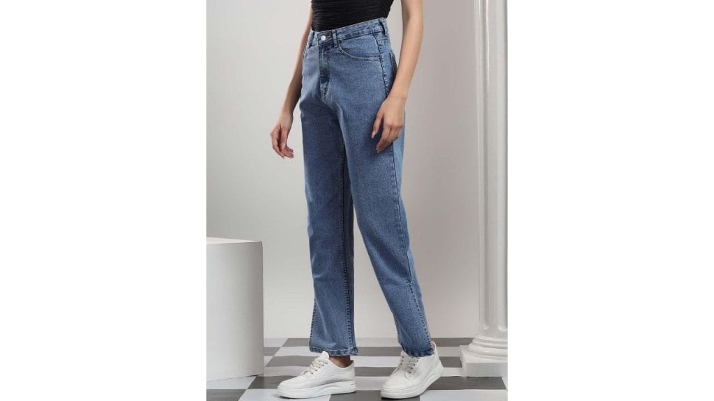 StyleCast x Kotty Women Regular Fit High-Rise Light Fade Stretchable Jeans