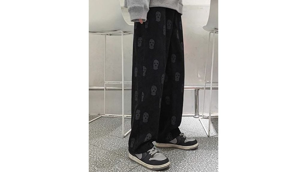 StyleCast x Revolte Men Printed Mid-Rise Trousers