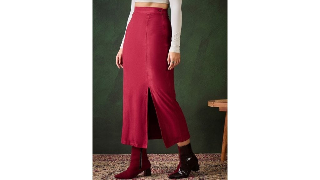 StyleStoneWomen Straight Maxi Skirts