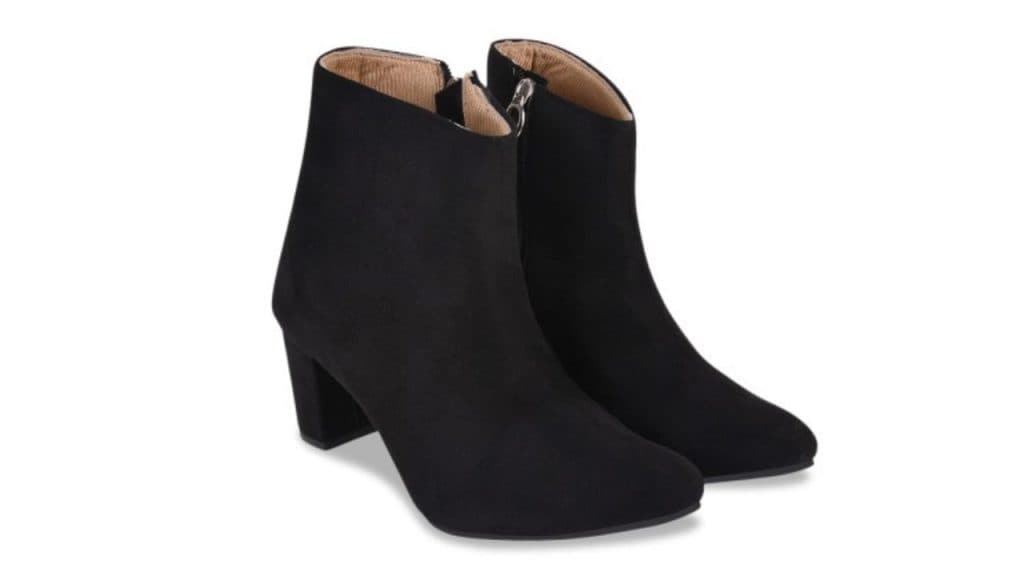 Stylestry Women Pointed Toe Mid Top Regular Boots