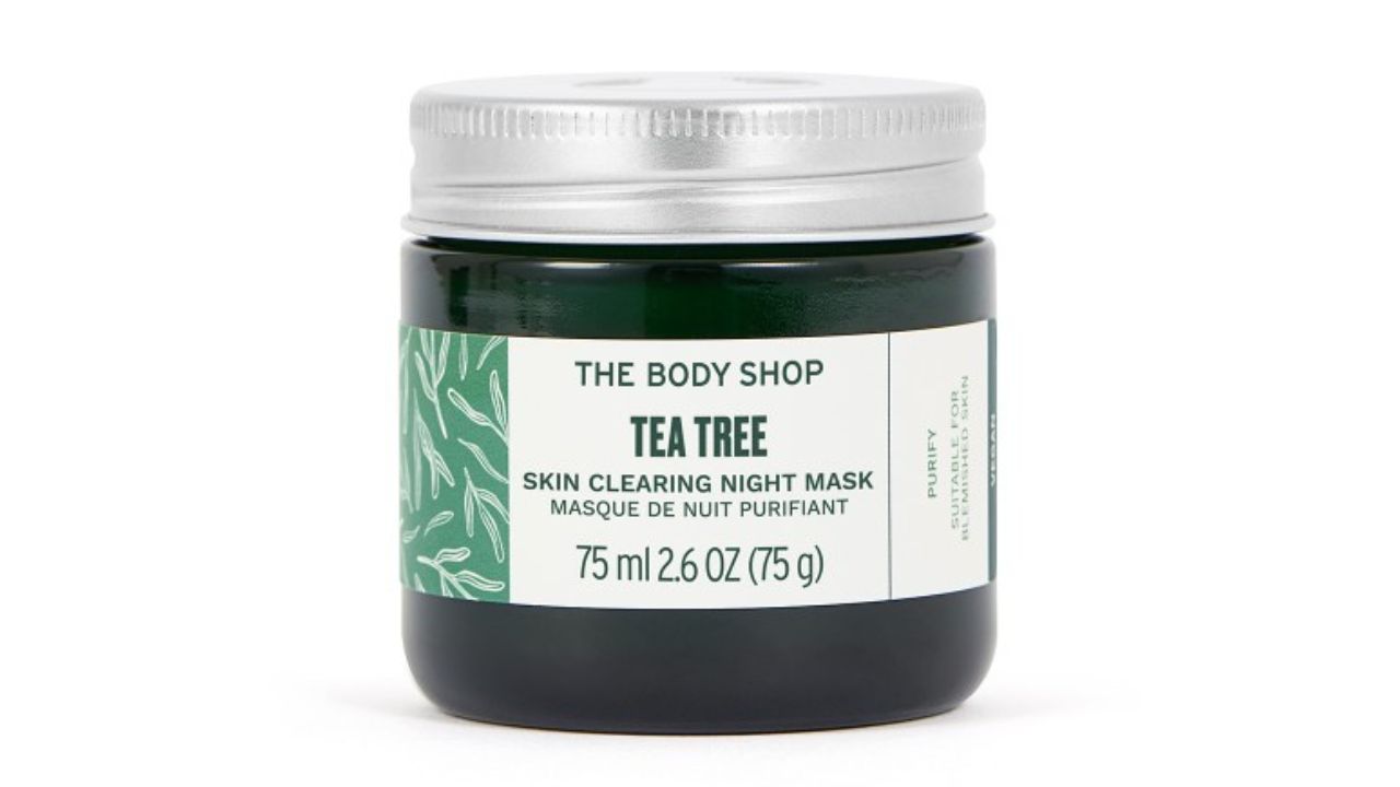 THE BODY SHOP Vitamin E Range Tea Tree Anti-Imperfection Sustainable Night Mask 75ml