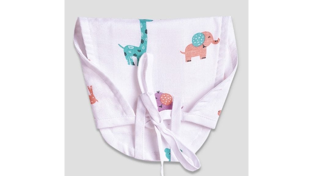 The Boo Boo ClubInfant Kids Set Of 4 Sustainable Cotton Muslin Nappies
