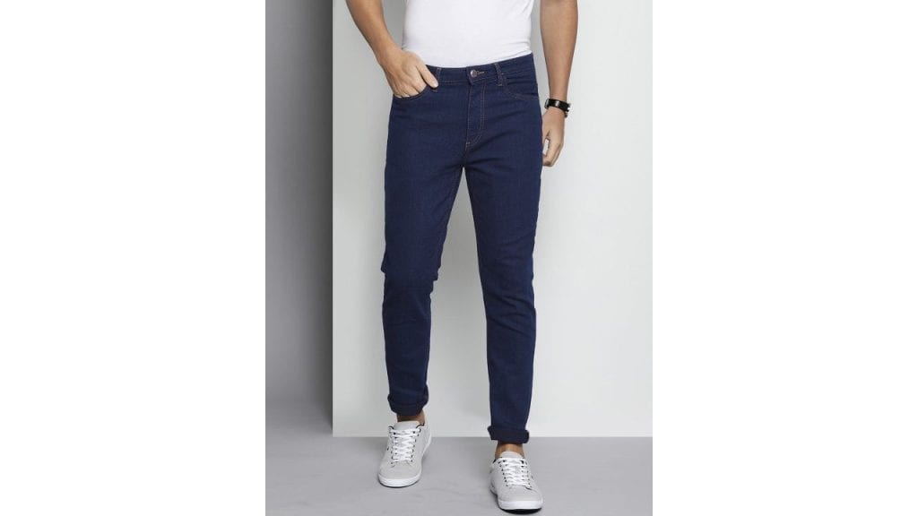 The Indian Garage Co Men Slim Fit Stretchable Jeans