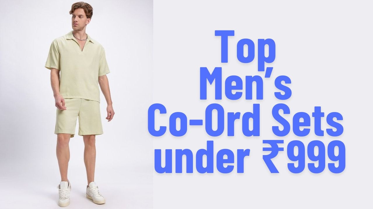 Top Men’s Co-Ord Sets under ₹999
