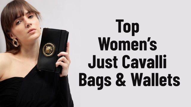 Top Women’s Just Cavalli Bags and Wallets