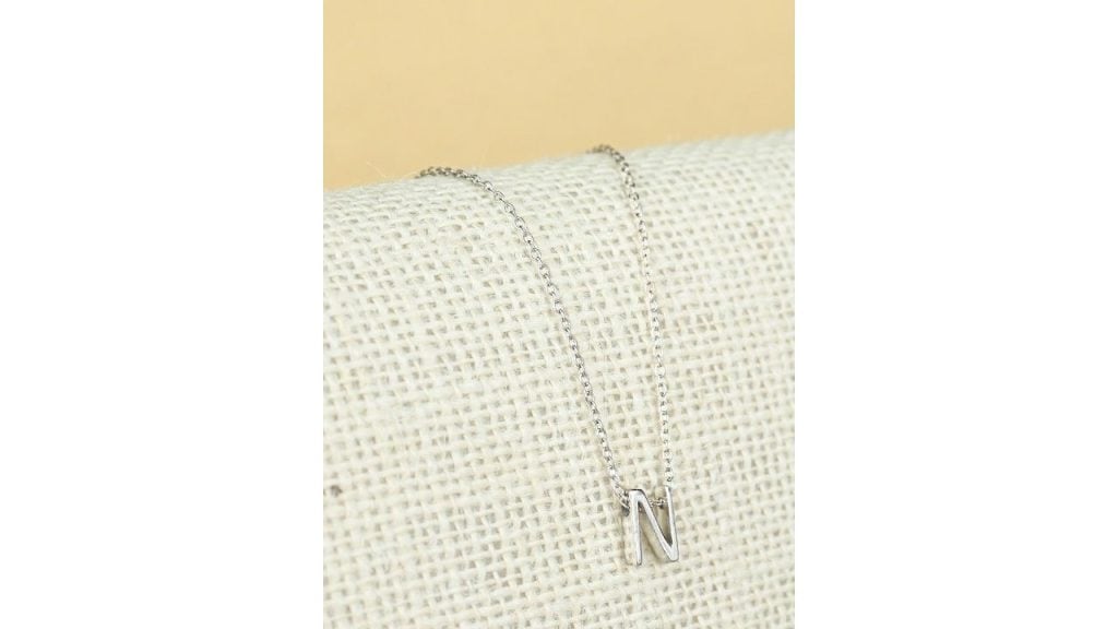 Touch925 Initial Pendant – A Personal Touch That Feels Effortless