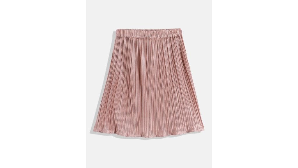 United Colors of Benetton Girls Accordion Pleated A-Line Skirt