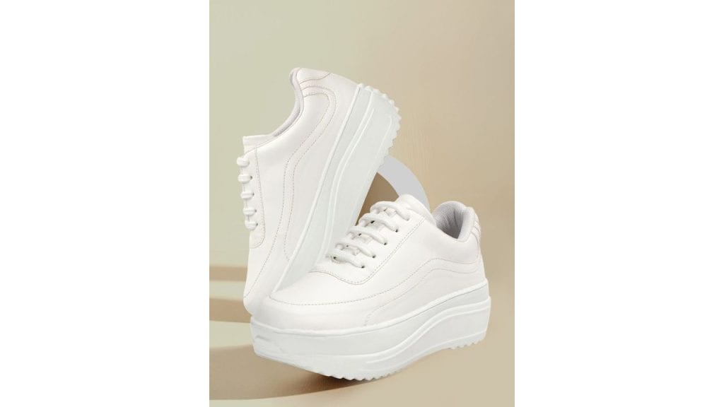 VENDOZ Women Comfort Insole Lightweight Basics Sneakers