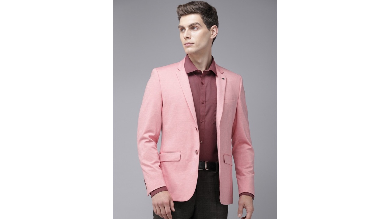 Van HeusenUltra Slim Fit Single-Breasted Formal Blazer
