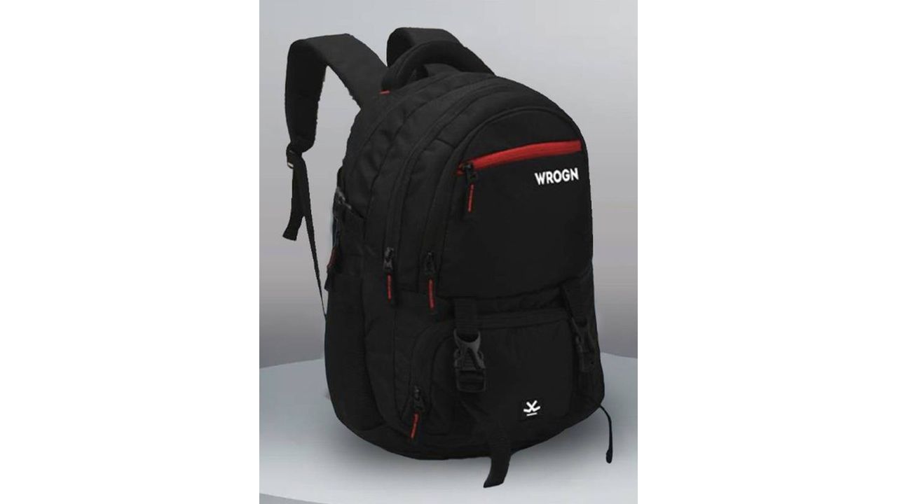 WROGN Unisex Backpack with USB Charging Port