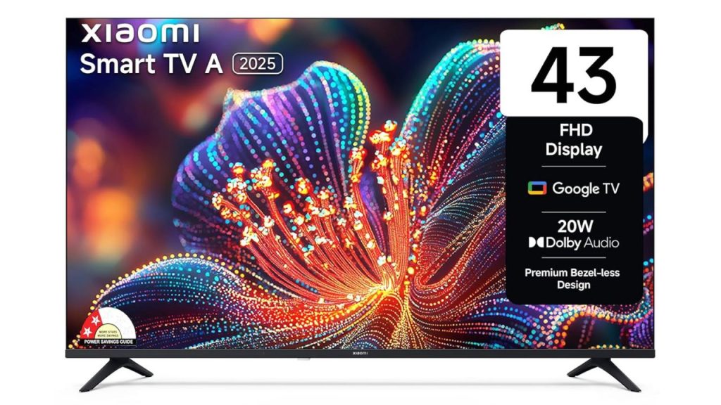 Xiaomi 108 cm (43 inch) A Full HD Smart Google LED TV