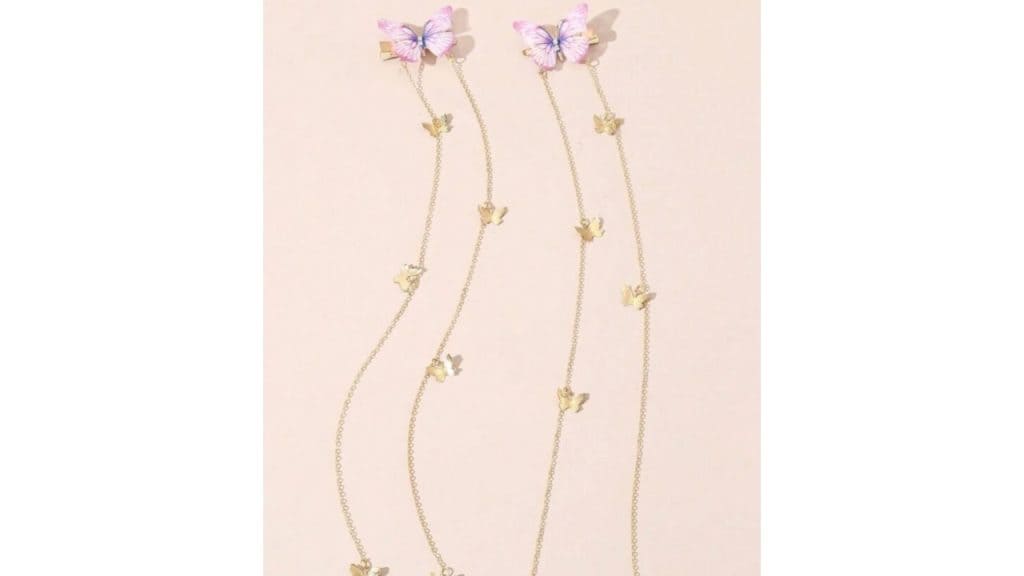Ziory Girls Set of 2 Alligator Hair Clip