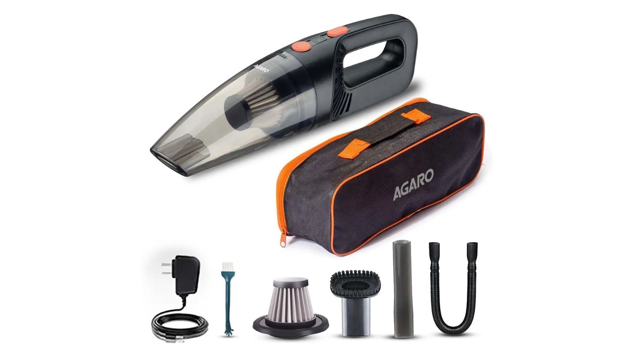 AGARO Cordless Rechargeable Car Vacuum Cleaner