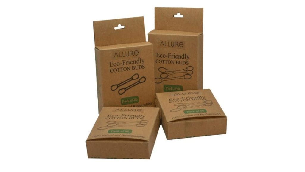 ALLURE Allure Bamboo Sticks Cotton Swabs & Baby Cotton Swabs - 80 Pcs each