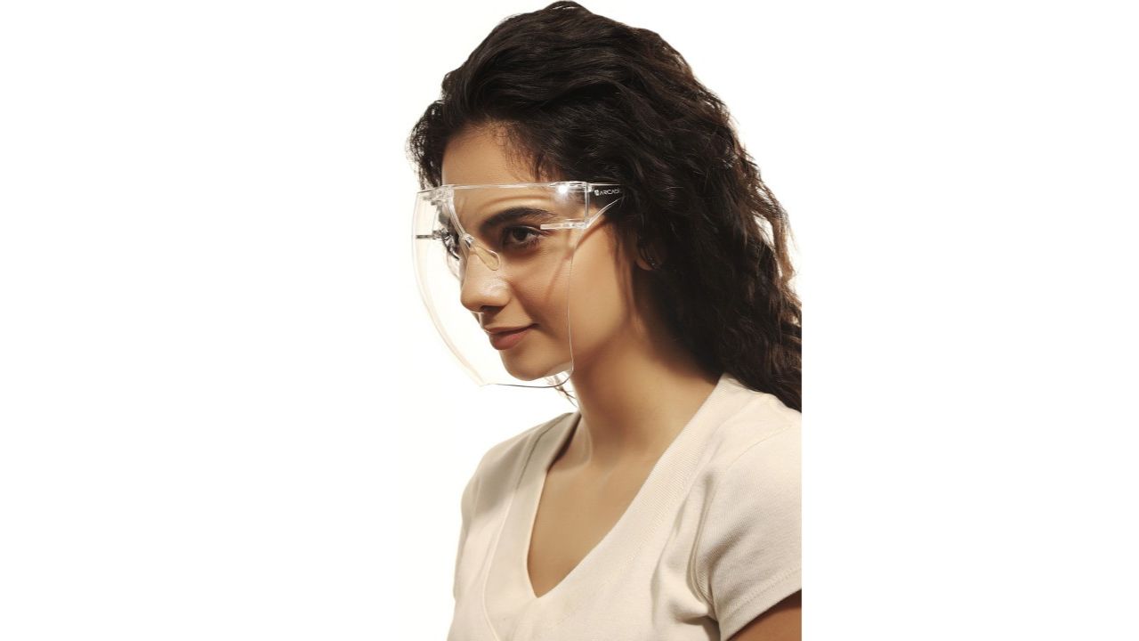 ARCADIO Transparent Multipurpose Glass Face Shield