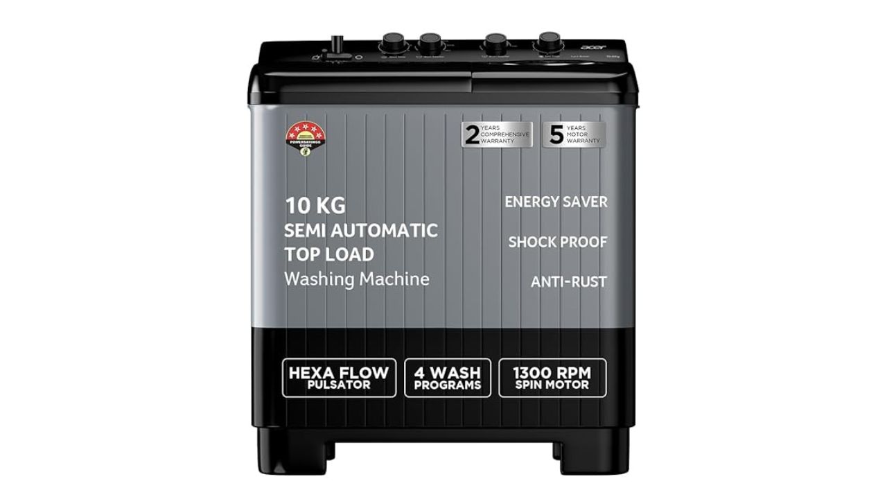 Acer 10Kg washing machine
