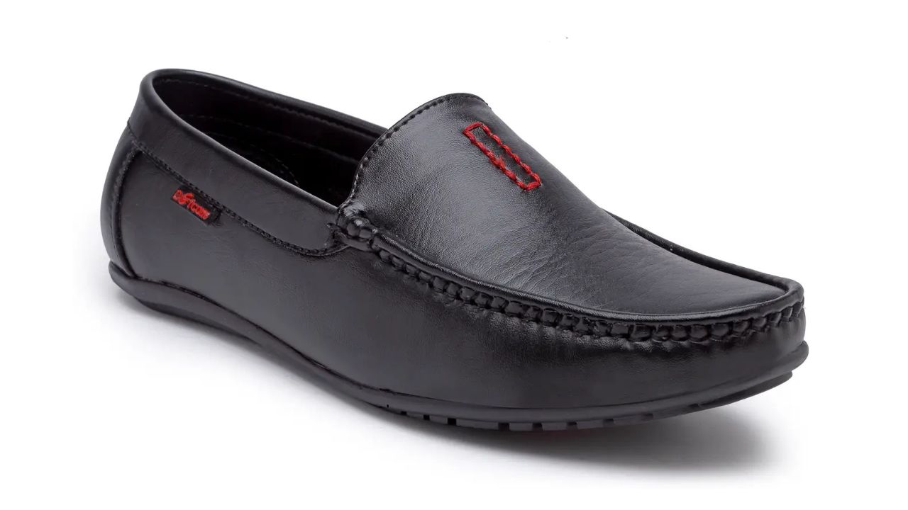 Action Lightweight | Comfortable | Trendy | Daily Wear | Synthetic Leather Loafers For Men