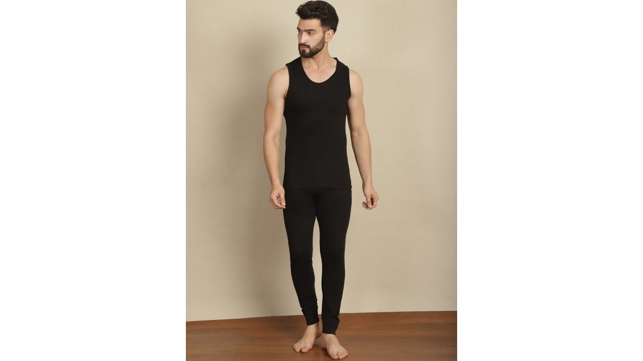 Aerowarm Round Neck Sleeveless Thermal Set