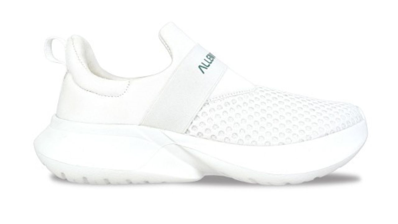 Allen Cooper Men Mesh Running Non-Marking Sports Shoes