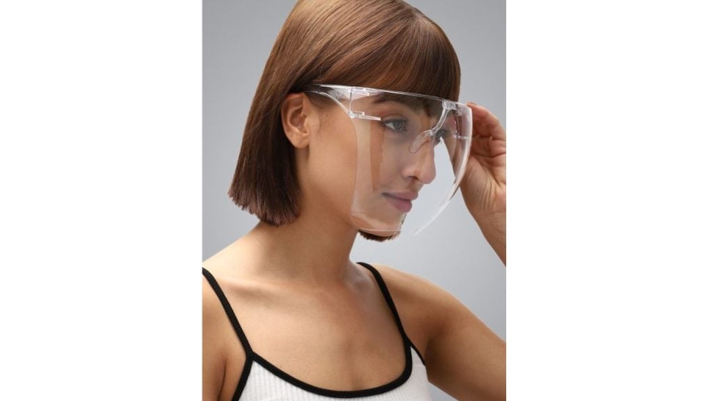 Allen Solly Women Transparent Solid Face Shield