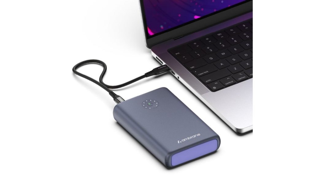 AmbranePower Ultra Lite 20000mAh Laptop Macbook Charging Power Bank