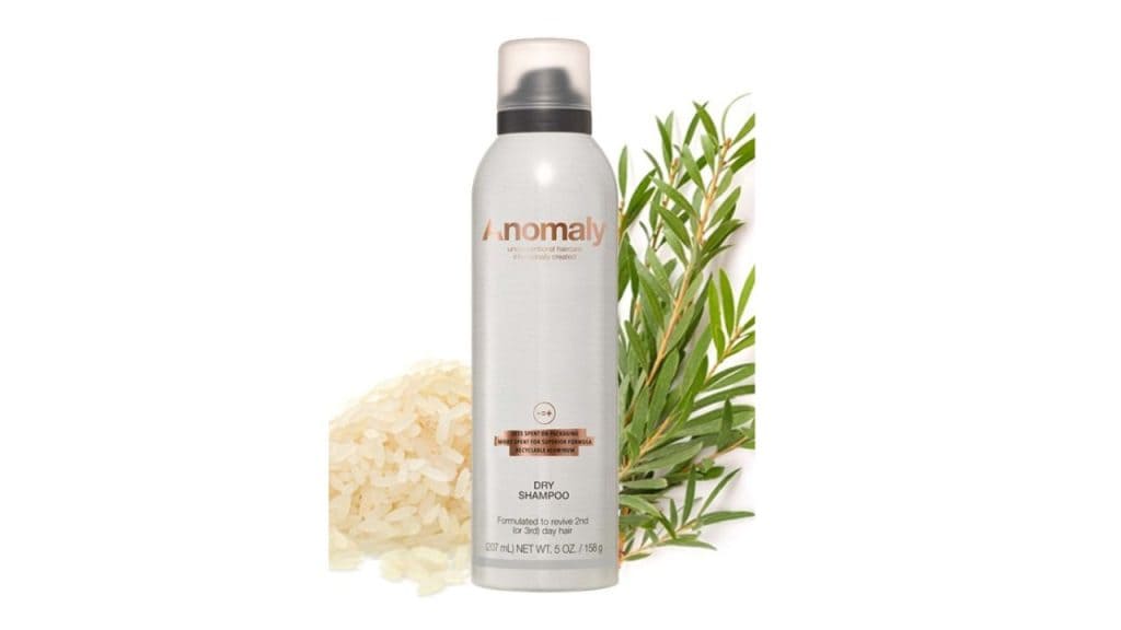 Anomaly Dry Shampoo with Rice Starch & Tea Tree Oil - 207ml