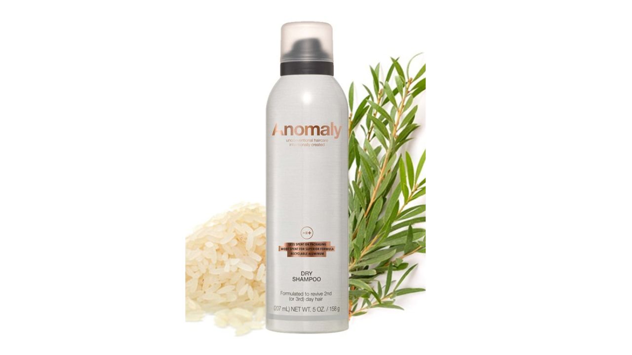 Anomaly Dry Shampoo with Rice Starch & Tea Tree Oil - 207ml