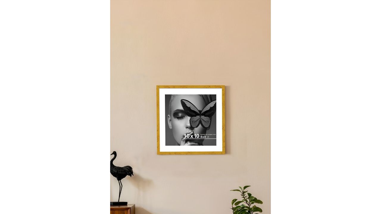 Art Street Gold Set of 4 Document Wall Photo Frame for Certificates & Home Decor