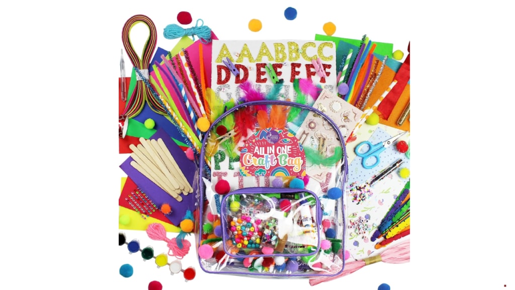 Asian Hobby Crafts DIY Art & Craft Bag for Kids