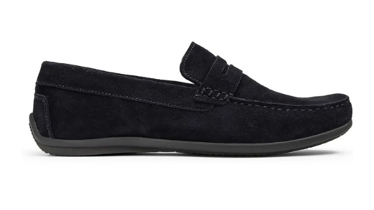 Avidor Trendy Black Loafer Shoes for Men – Party & Daily Wear Loafers For Men