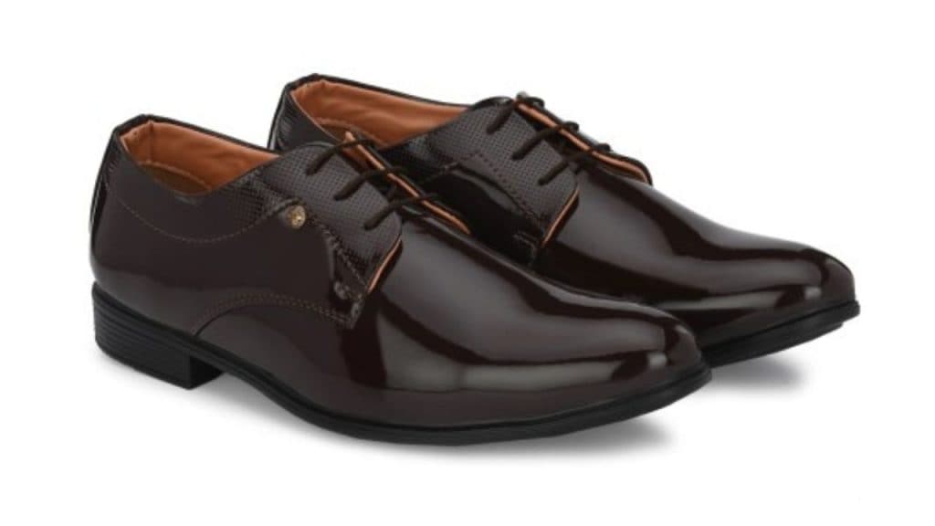 Azzaro Black Men Formal Derbys Shoes