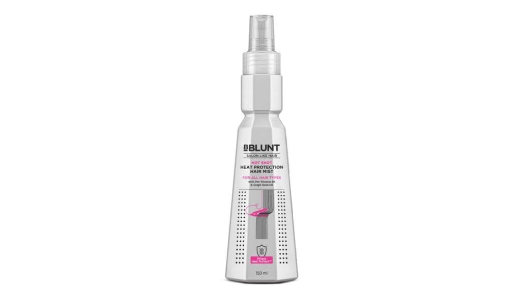 BBLUNT Hot Shot Heat Protection Mist with Grapeseed Oil & Provitamin B5 - 150 ml