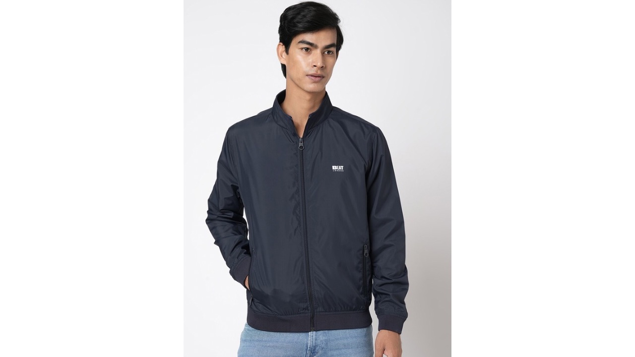 BEAT LONDON by PEPE JEANSMen Blue Lightweight Bomber Jacket