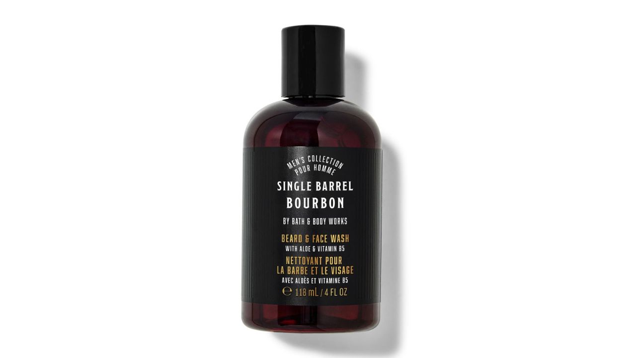 Bath & Body Works Single Barrel Bourbon Beard & Face Wash - 118 ml