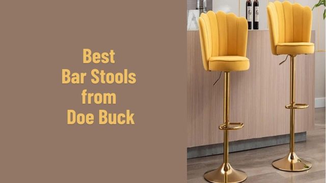 Best Bar Stools from Doe Buck