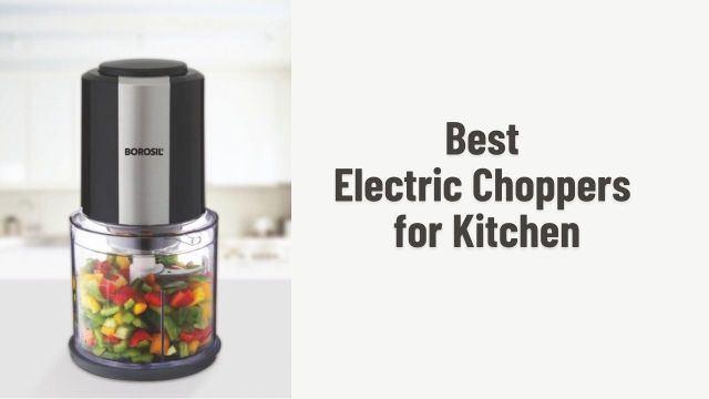 Best Electric Choppers for Kitchen