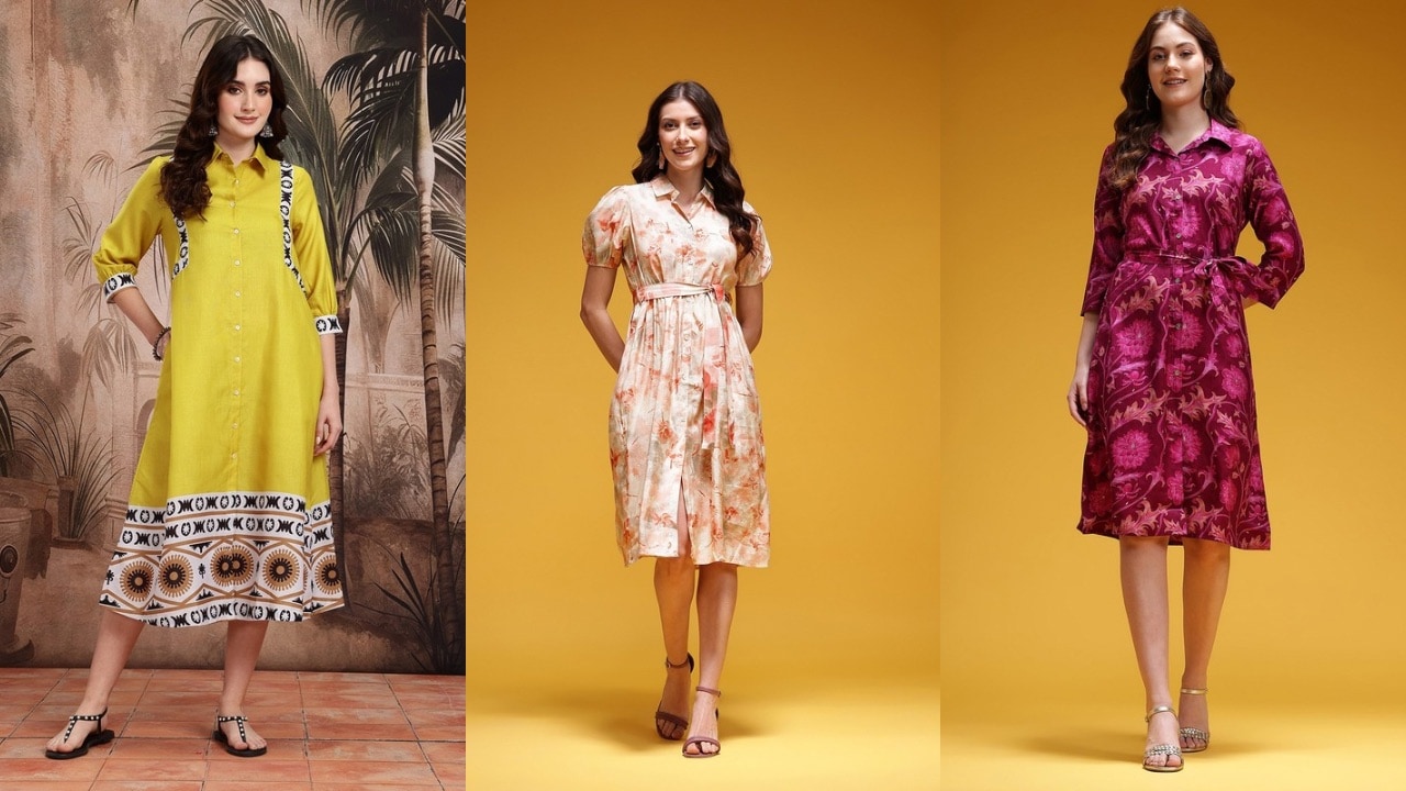 Best Printed Shirt Dresses for Women