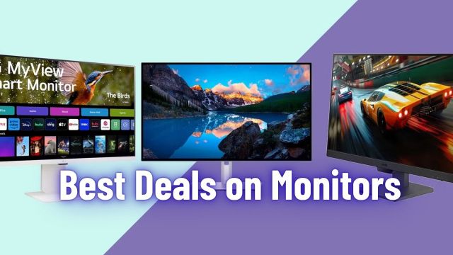 Best deals on monitors to check out